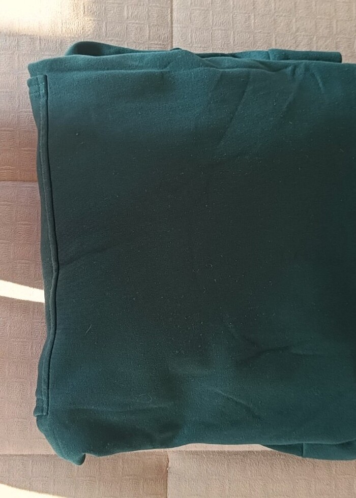 Zümrüt Yeşili Koyu Yeşil Sweatshirt - Görsel 5