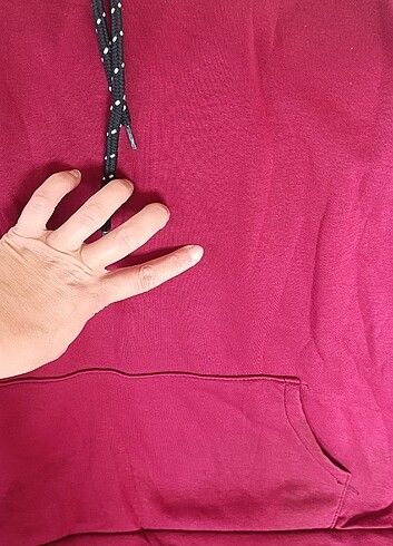 Bordo Sweatshirt - Görsel 2