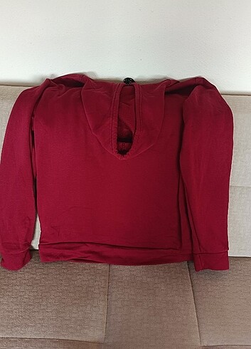 Bordo Sweatshirt - Görsel 5