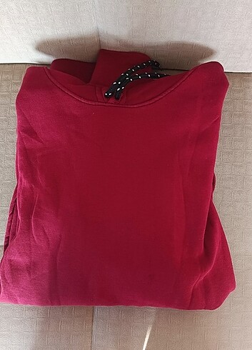 Bordo Sweatshirt - Görsel 6