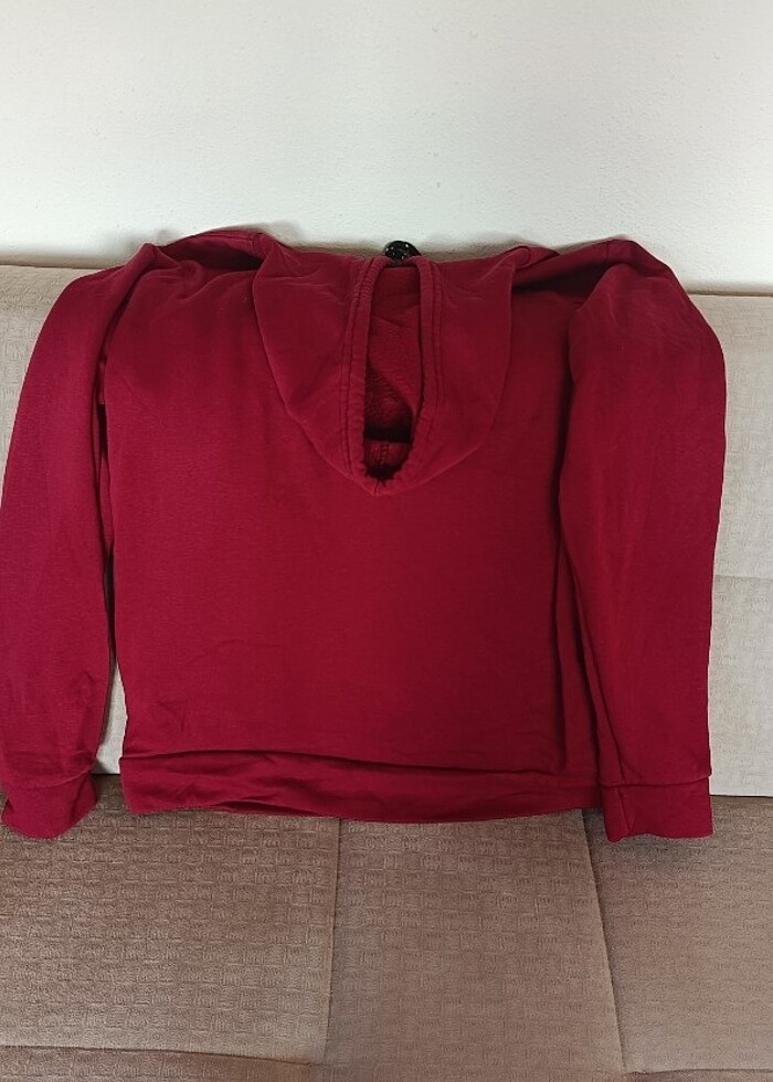 Bordo Sweatshirt - Görsel 5