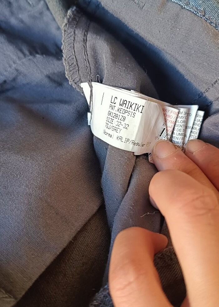 Haki Gri LCW Erkek Pantolonu - Görsel 3