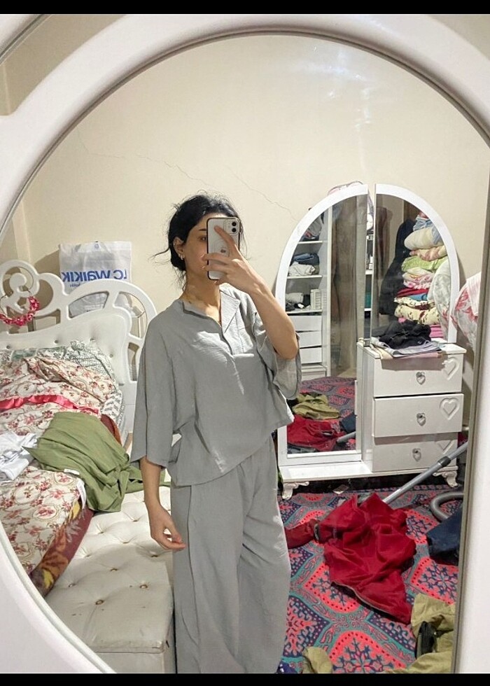 Gri Alt Üst İkili Takım  - Görsel 4