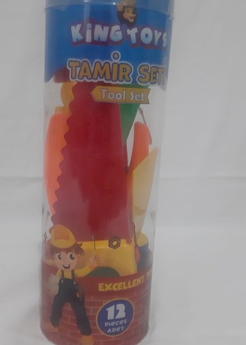 King toys Oyuncak Evcil Hayvan Seti Silindir Kutuda - Görsel 4