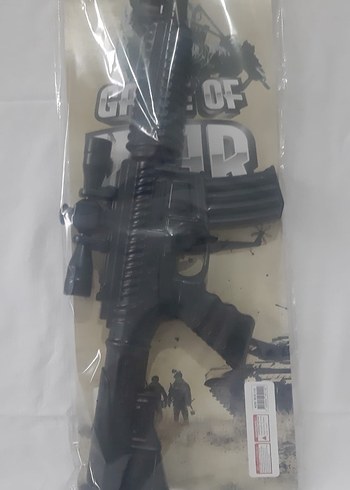 Gır Gır Siyah Oyuncak Tüfek - Görsel 3