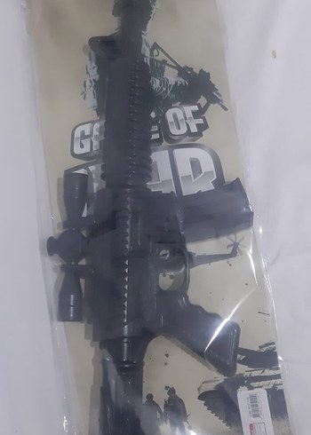Gır Gır Siyah Oyuncak Tüfek - Görsel 2