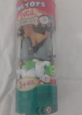 King toys Oyuncak Evcil Hayvan Seti Silindir Kutuda - Görsel 2