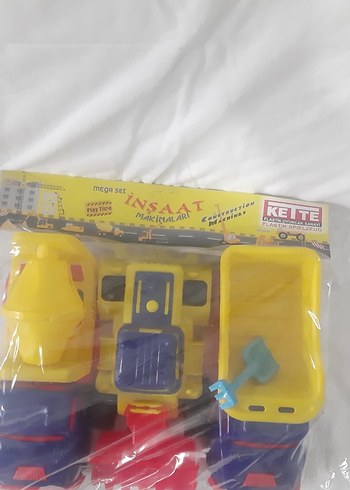 3Lü İnşaat Araçları Seti - Görsel 3