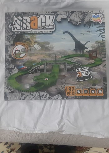 Oyuncak 192 Parça Dinozor Temalı Ray Seti - Görsel 3