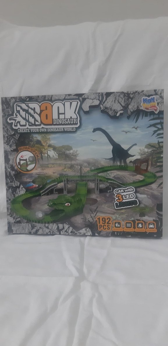 Oyuncak 192 Parça Dinozor Temalı Ray Seti - Görsel 2