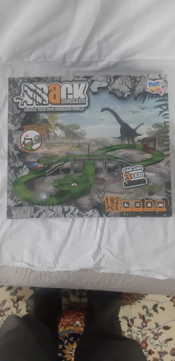 Oyuncak 192 Parça Dinozor Temalı Ray Seti - Görsel 3