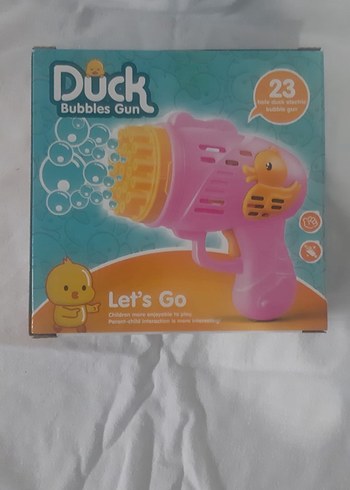 Pembe Duck Pilli Köpük Tabancası 23 Çıkışlı - Görsel 3