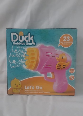 Pembe Duck Pilli Köpük Tabancası 23 Çıkışlı - Görsel 2