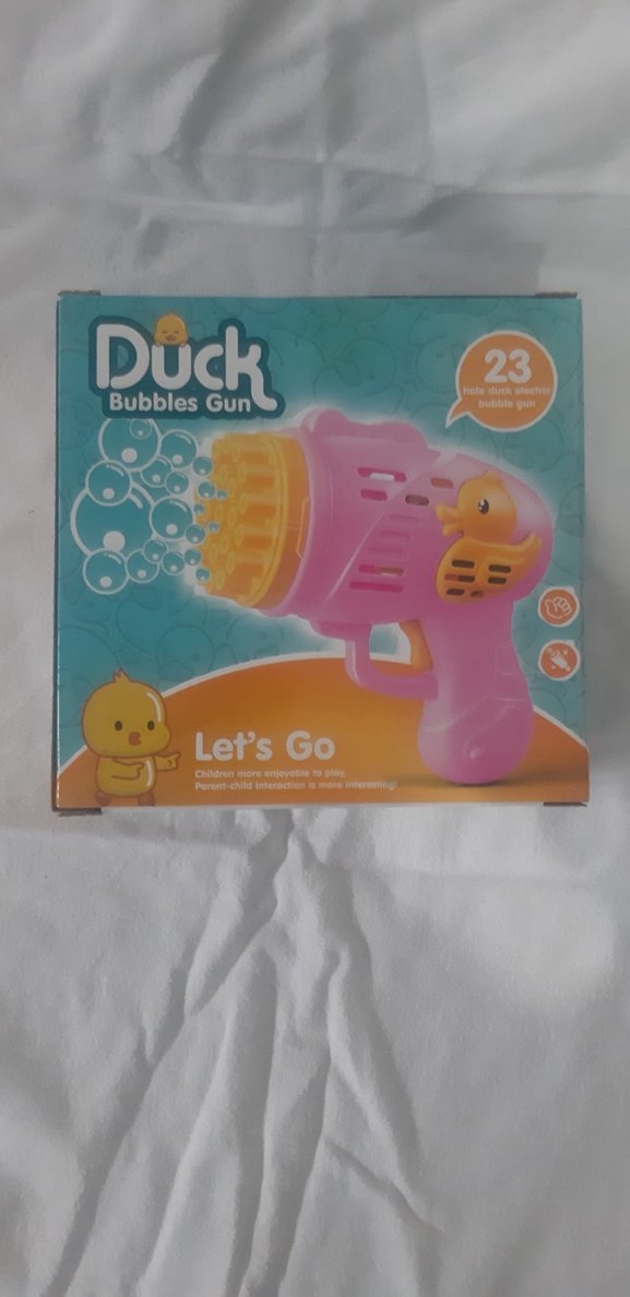 Pembe Duck Pilli Köpük Tabancası 23 Çıkışlı - Görsel 3