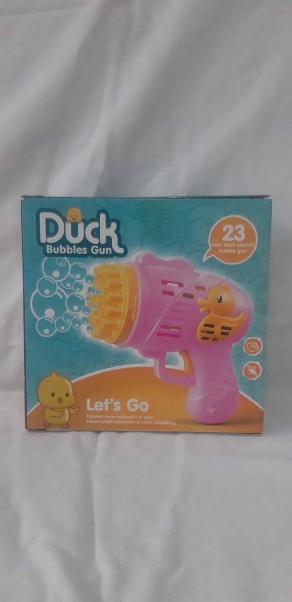 Pembe Duck Pilli Köpük Tabancası 23 Çıkışlı - Görsel 2