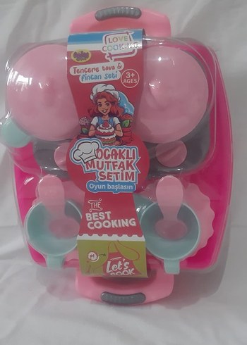 Ocaklı Oyuncak Mutfak Seti - Görsel 2