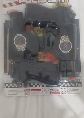Oyuncak polis seti - Görsel 3