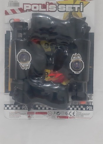Oyuncak polis seti - Görsel 2