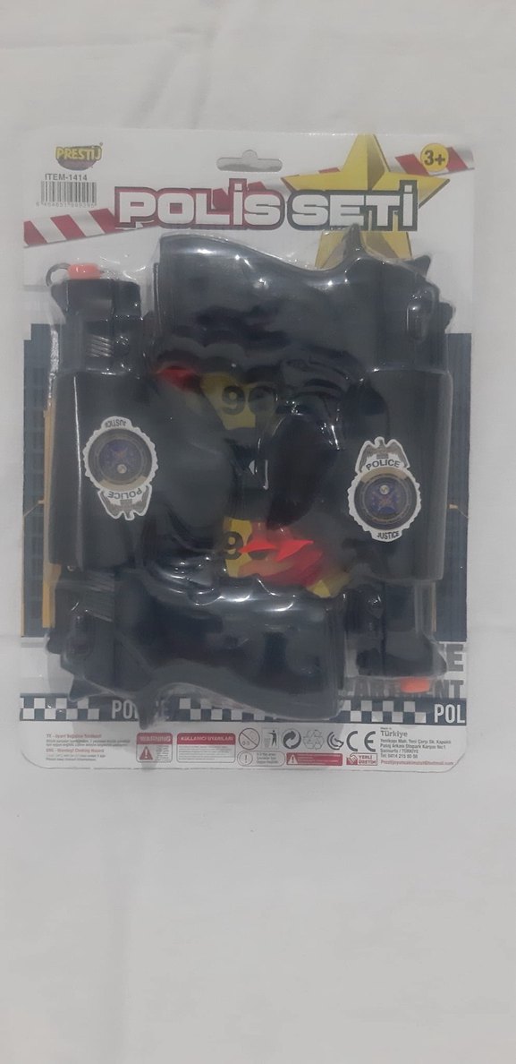 Oyuncak polis seti - Görsel 2