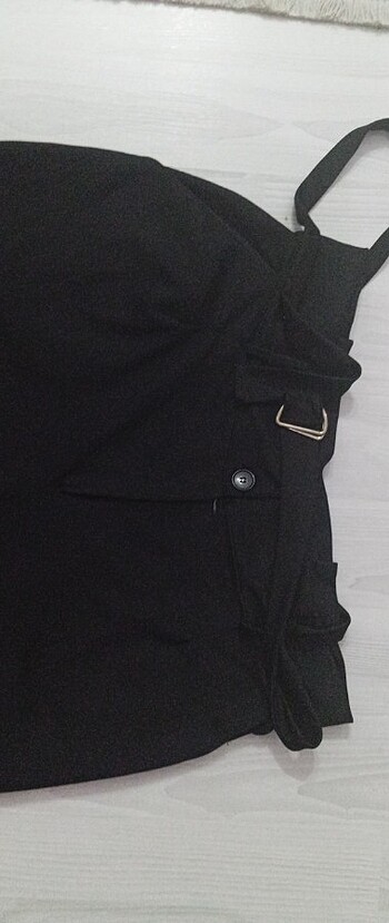 xxl Beden siyah Renk Wideleg/ geniş paça krep kumaş siyah Kemerli pantolon 