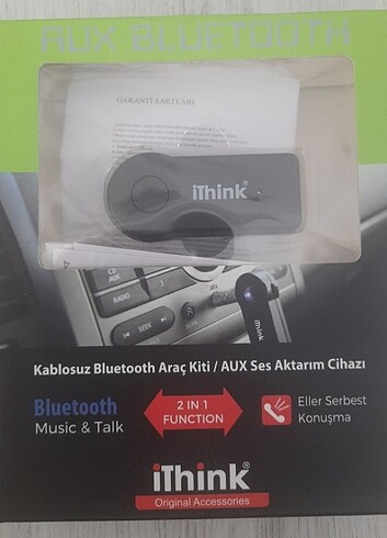 KABLOSUZ BLUETOOTH ARAÇ KİTİ