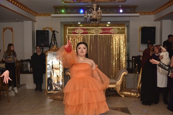 kına after, bride elbisesi