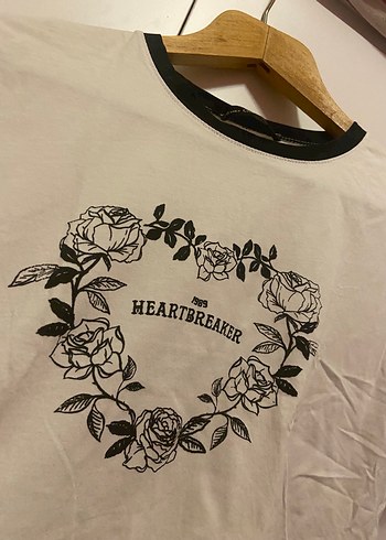 Baskılı Heartbreaker Tişört