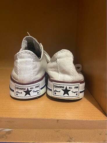 42 Beden beyaz Renk Converse Chuck Taylor All Star Classic Unisex Beyaz Sneaker