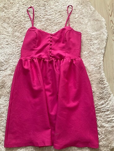Milla pembe elbise