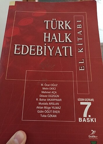 Türk halk edebiyatı el kitabı 
