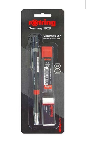 Rotring Visumax 0.7 Kalem Silgi Uç Set