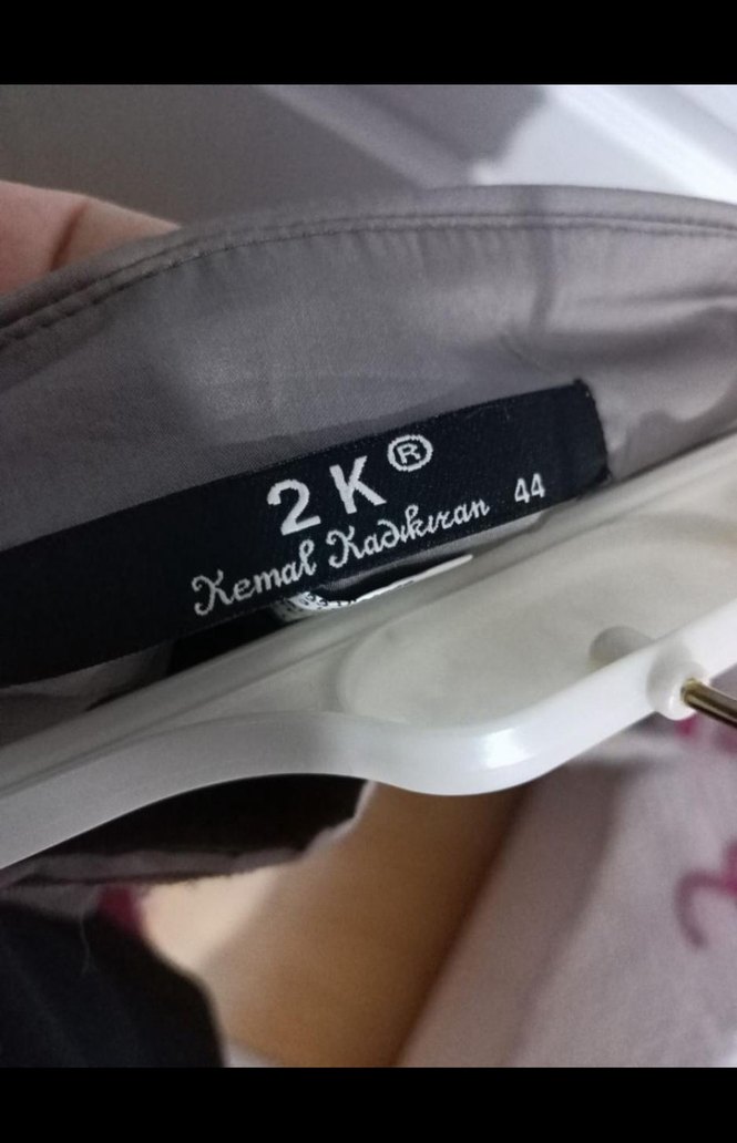 Bej Mini Keten Etek Volan Detaylı - Görsel 2