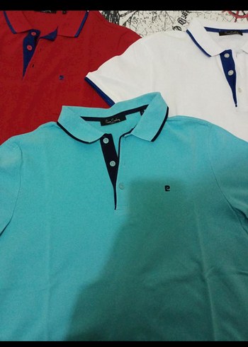 Renkli Düğmeli Erkek Polo Tişört - Görsel 4