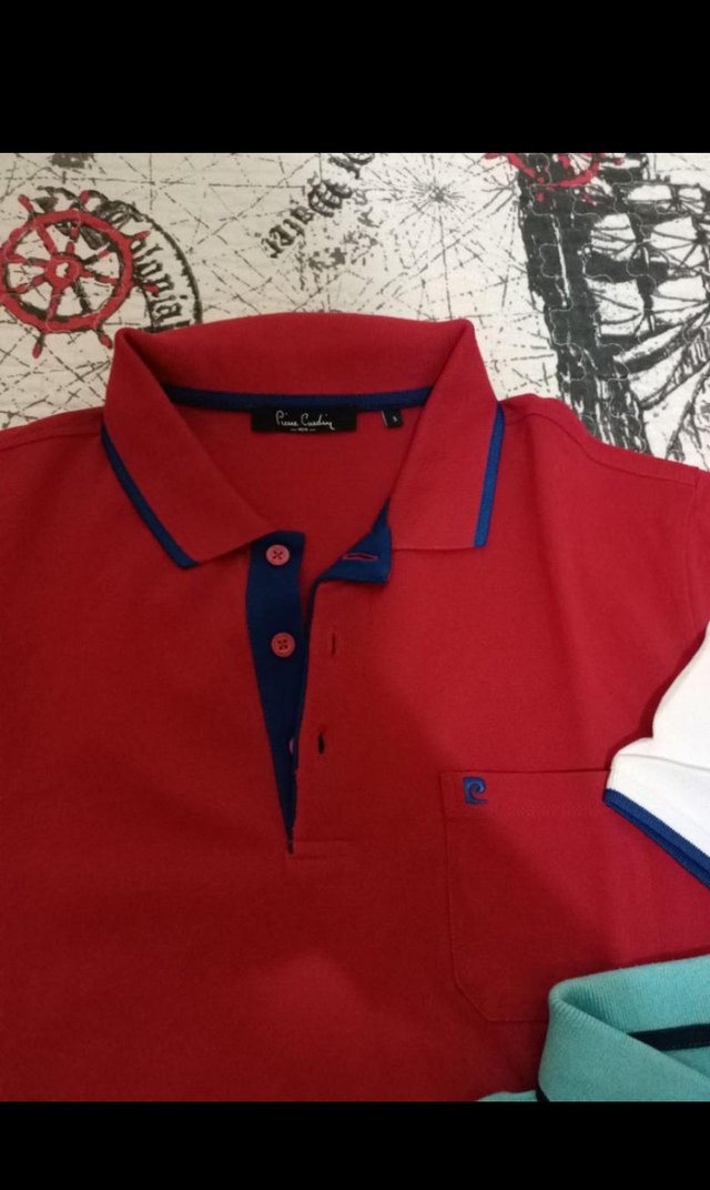 Renkli Düğmeli Erkek Polo Tişört - Görsel 2