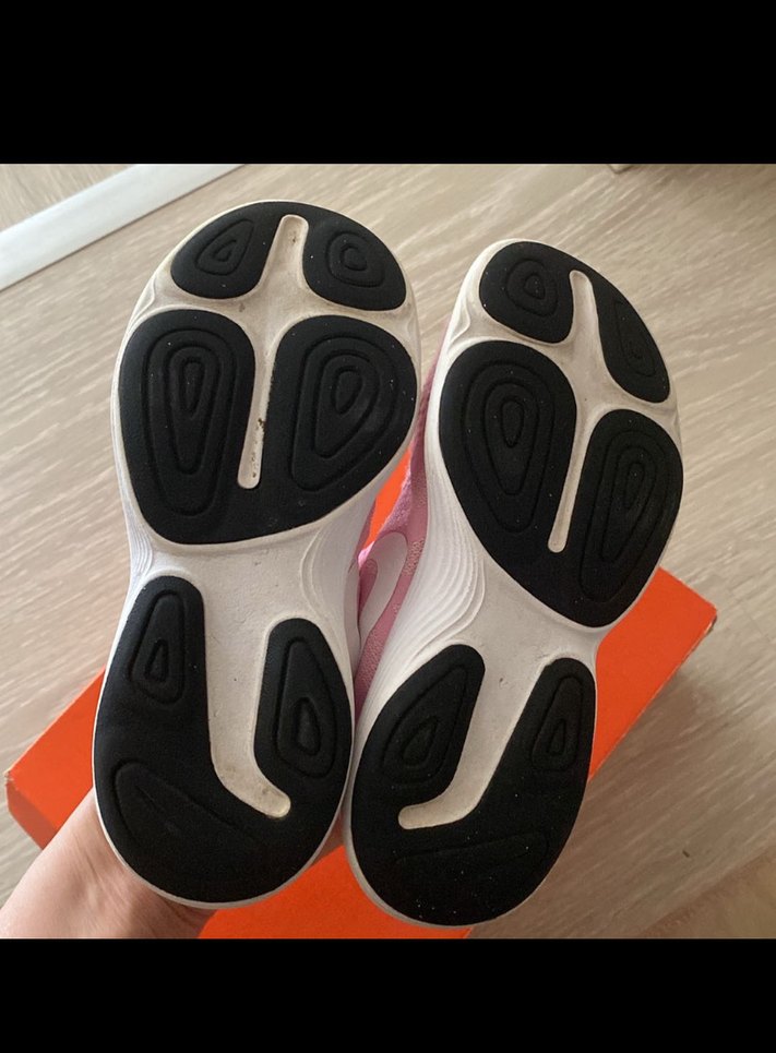 Kız Çocuk Pembe Cırt Cırtlı Spor Ayakkabı - Görsel 3