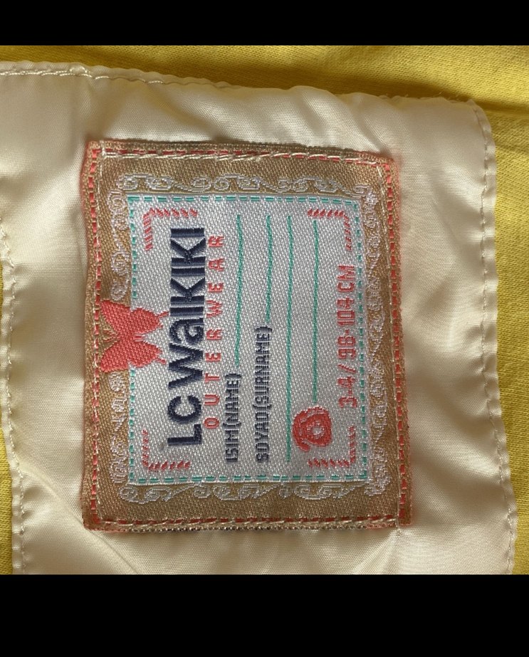 Kapüşonlu Beyaz Kız Yeleği - Görsel 3