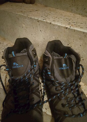 Gri Bağcıklı Erkek Botu - Görsel 3