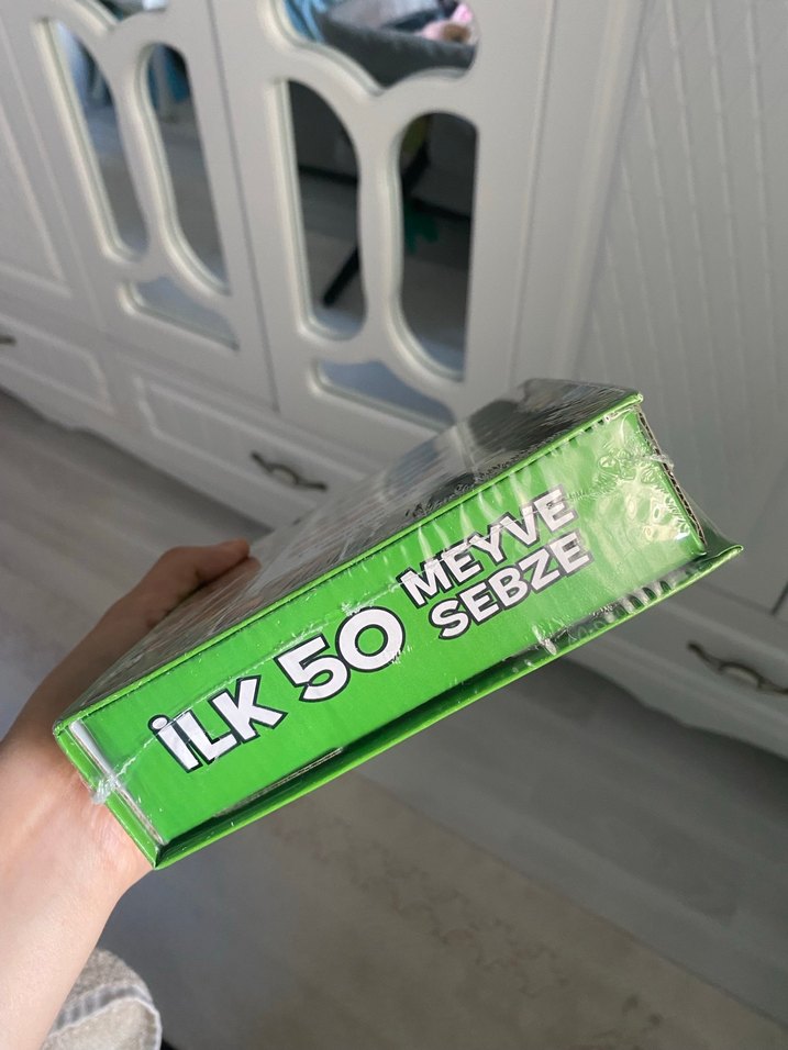 Doğasında İlk 50 Meyve Sebze Flash Kart - Görsel 4