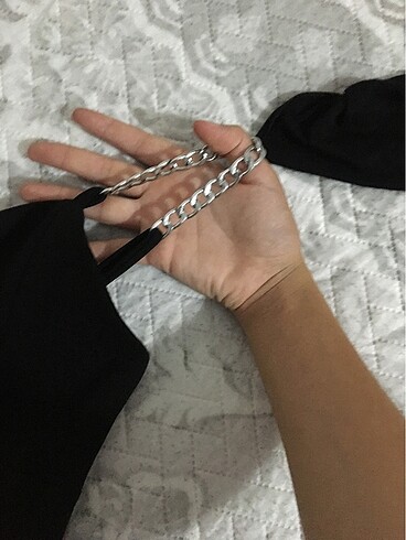 l Beden Siyah elbise