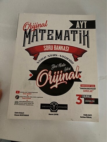  orijinal geometri / orijinal ayt matematik