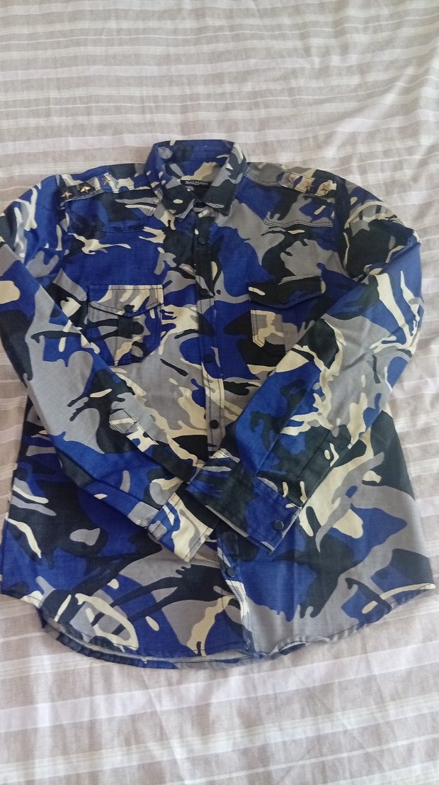 Erkek Mavi Gömlek sıfır hiç kullanılmadı - Görsel 2