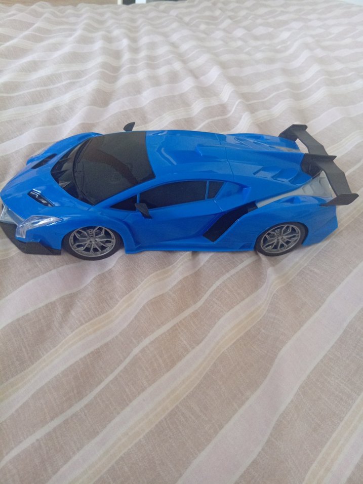 Uzaktan Kumandalı Koyu Mavi Oyuncak Araba - Görsel 2