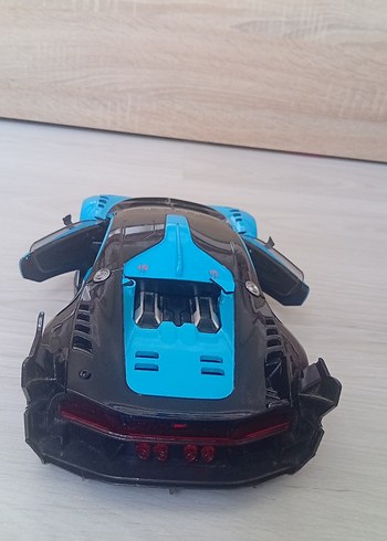 Koyu Mavi Oyuncak Araba - Görsel 3