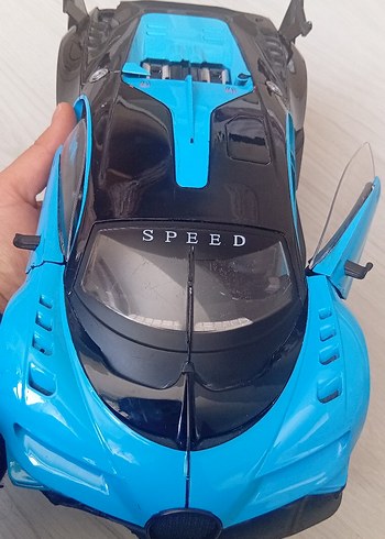 Koyu Mavi Oyuncak Araba - Görsel 4