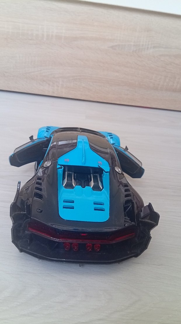 Koyu Mavi Oyuncak Araba - Görsel 3