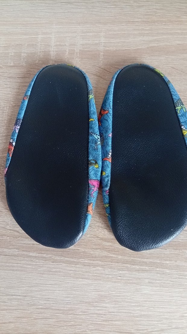 Renkli Bağcıksız Erkek Çocuk Panduf - Görsel 2