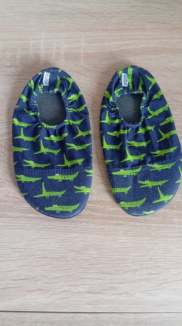 Mavi Erkek Çocuk Kaydırmaz Terlik - Görsel 4