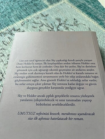 Beden Colleen Hoover Umutsuz
