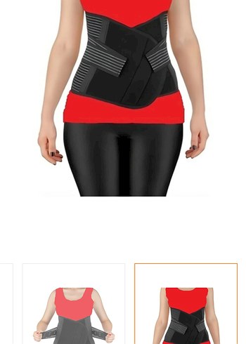 Siyah Balenli Doğum Sonrası Korsesi - Görsel 2