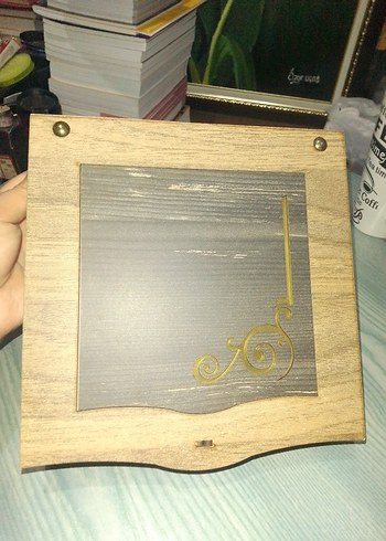 MDF ahşap çikolata kutusu - Görsel 2